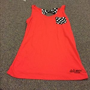 Minnie Mouse Disney Red Tank Top